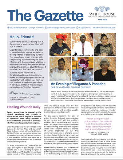 JUNE 2018 NEWSLETTER